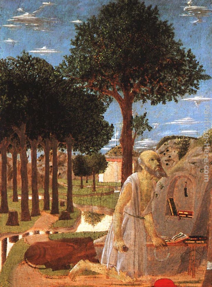 Piero della Francesca The Penance of St. Jerome